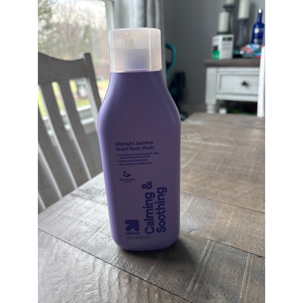 NWT Up & Up Calming & Soothing Midnight Jasmine Scent Body‎ Wash